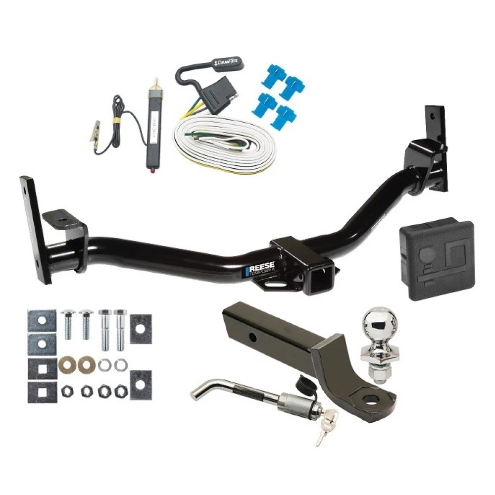 Reese Trailer Tow Hitch For 01 04-05 Ford Explorer Sport Trac Deluxe Package Wiring 2" Ball Mount and Lock