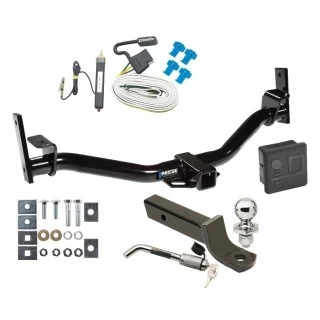 Reese Trailer Tow Hitch For 01 04-05 Ford Explorer Sport Trac Deluxe Package Wiring 2" Ball Mount and Lock