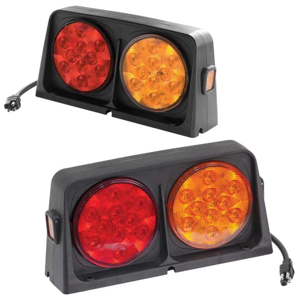 Wesbar LED AG Light Kit Dual Left & Right Brakelight 4-Wire Rear Red/Amber