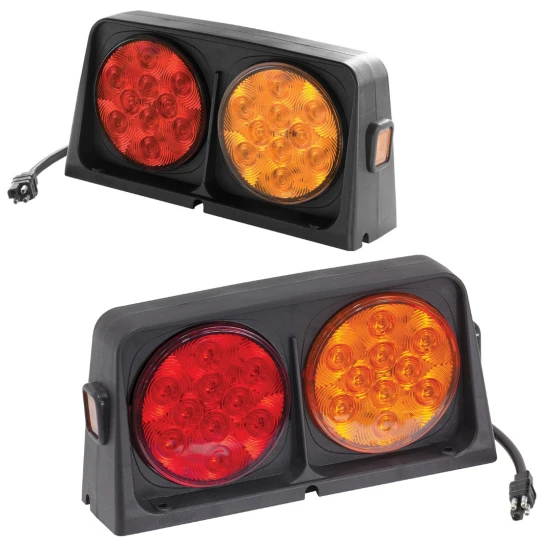 Wesbar LED AG Light Kit Dual Left & Right Brakelight 4-Wire Rear Red/Amber