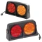 Wesbar LED AG Light Kit Dual Left & Right Brakelight 4-Wire Rear Red/Amber