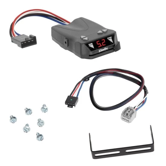 Trailer Brake Control for 11-23 Jeep Grand Cherokee Dodge Durango 17-23 Cherokee Pacifica Draw-Tite Activator Electric Trailer Brakes Module Box Controller 1-4 Axle