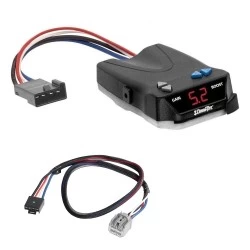 Trailer Brake Control For 11-25 Dodge Durango Jeep Grand Cherokee 21-25 L 2022 WL New Body WK w/ Plug Play Wiring Adapter I-Command Draw-Tite Electric Proportional Trailer Brakes Module Box Controller