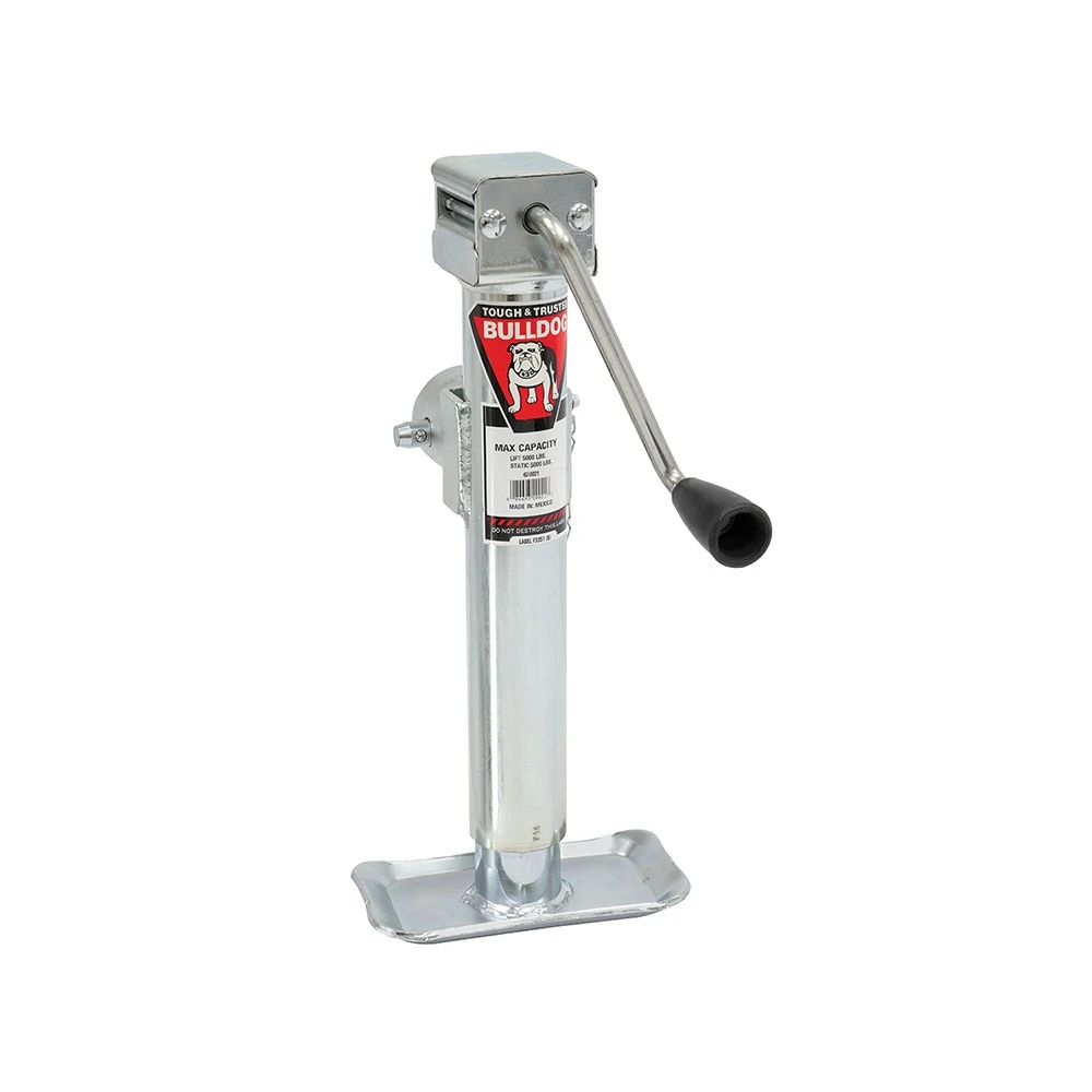 Bulldog 10-Pack Pipe Mount Swivel Trailer Jacks with 15-Inch Lift Sidewind
