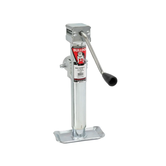 Bulldog 10-Pack Pipe Mount Swivel Trailer Jacks with 15-Inch Lift Sidewind
