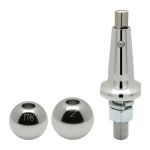 Trailer Tow Hitch For 11-16 Jeep Compass 17-17 (Old Body Style) Ultimate Package w/ Wiring Draw Bar Kit Interchange 2" 1-7/8" Ball Lock and Cover