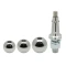 Draw-Tite 7.5K Ball Mount Kit with Interchangeable Hitch Balls for 2" Receiver