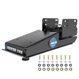 Reese Sidewinder Hitch 20K Pin Box 5th Wheel Hitch 69220 Replaces 68220 Fifth Wheel Pin Box Fits Lippert (1621, 1716, 0719), Fabex PB 600 Series, Rhino and Turning Point Bolt Hole Patterns
