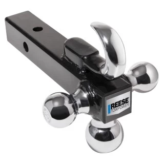 For 2014-2020 Acura MDX Trailer Hitch kit by: Draw-Tite For 2014-2020 Acura MDX Trailer Hitch Tow PKG w/ 4-Flat Wiring + Triple Ball Ball Mount 1-7/8" & 2" & 2-5/16" Trailer Balls w/ Tow Hook + Pin/Clip + Wiring Bracket + Hitch Cover (Excludes: w/Full Size Spare Tire Models) By Draw-Tite