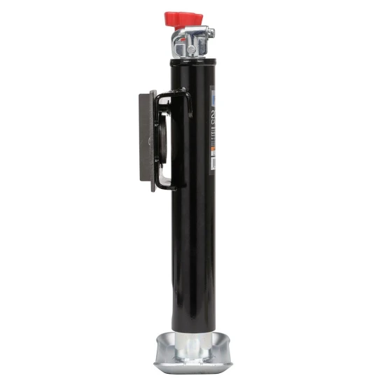Reese 2K Weld-On Snap Ring Swivel Trailer Jack with 10" Lift and Topwind Handle – 2-Pack