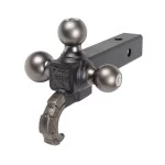 For 2021-2023 Chevy Trailblazer Trailer Hitch kit by: Draw-Tite For 2021-2023 Chevrolet Trailblazer Trailer Hitch Tow PKG w/ 4-Flat Wiring + Triple Ball Tactical Ball Mount 1-7/8" & 2" & 2-5/16" Balls w/ Tow Hook + Tactical Dogbone Lock + Wiring Bracket (For w/Active Towplug Models) By Draw-Tite