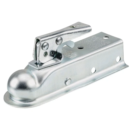 Reese 8-pack 2K Straight Trailer Coupler 1-7/8" Ball 2" Channel Fas-Lok Zinc
