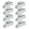 Reese 8-pack 2K Straight Trailer Coupler 1-7/8" Ball 2" Channel Fas-Lok Zinc