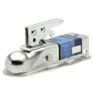 Reese 8-pack 2K Straight Trailer Coupler 1-7/8" Ball 2" Channel Fas-Lok Zinc