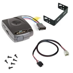 Reese Pilot Trailer Brake Control For 20-25 KIA Telluride 20-22 Hyundai Palisade 22-25 Santa Cruz 01-25 Santa Fe 13-18 Sport 2019 XL 03-25 Sorento Electric Trailer Brakes Module Box Controller 1-3 Axle