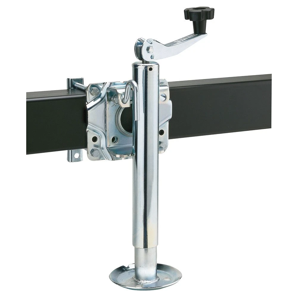 Reese 2K Snap Ring Swivel Trailer Jack with 10 Inch Lift and Topwind Handle