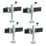 Reese 2K Snap Ring Swivel Trailer Jack with 10 Inch Lift and Topwind Handle