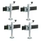Reese 2K Snap Ring Swivel Trailer Jack with 10 Inch Lift and Topwind Handle