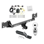 Trailer Tow Hitch For 15-22 Ram ProMaster City All Models Complete Package w/ Wiring and 2" Ball