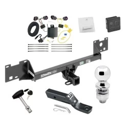 Trailer Tow Hitch For 15-22 Ram ProMaster City All Models Deluxe Package Wiring 2" Ball and Lock