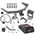 For 2014-2020 Acura MDX Trailer Hitch Tow PKG w/ Pro Series POD Brake Control + Plug & Play BC Adapter + 7-Way RV Wiring (Excludes: w/Full Size Spare Tire Models) By Draw-Tite