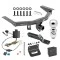 For 2014-2020 Acura MDX Trailer Hitch kit by: Draw-Tite For 2014-2020 Acura MDX Trailer Hitch Tow PKG w/ 4-Flat Wiring + Ball Mount w/ 2" Drop + 2-5/16" Ball + Wiring Bracket + Hitch Cover (Excludes: w/Full Size Spare Tire Models) By Draw-Tite