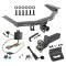 For 2014-2020 Acura MDX Trailer Hitch Tow PKG w/ 4-Flat Wiring + Interlock Tactical Starter Kit w/ 2" Drop & 2" Ball + Tactical Dogbone Lock + Wiring Bracket (Excludes: w/Full Size Spare Tire Models) By Draw-Tite