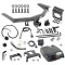 For 2014-2020 Acura MDX Trailer Hitch Tow PKG w/ 8K Round Bar Weight Distribution Hitch w/ 2-5/16" Ball + Pin/Clip + Tekonsha Primus IQ Brake Control + Plug & Play BC Adapter + 7-Way RV Wiring (Excludes: w/Full Size Spare Tire Models) By Draw-Tit