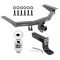 For 2016-2022 Honda Pilot Trailer Hitch Tow PKG w/ Ball Mount w/ 4" Drop + 2" Ball By Draw-Tite