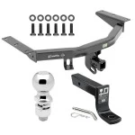 For 2016-2022 Honda Pilot Trailer Hitch Tow PKG w/ Ball Mount w/ 4" Drop + 2-5/16" Ball By Draw-Tite