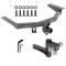 For 2014-2020 Acura MDX Trailer Hitch Tow PKG w/ Adjustable Drop Rise Triple Ball Ball Mount 1-7/8" & 2" & 2-5/16" Trailer Balls + Pin/Clip (Excludes: w/Full Size Spare Tire Models) By Draw-Tite