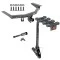 For 2014-2020 Acura MDX Trailer Hitch kit by: Draw-Tite For 2014-2020 Acura MDX Trailer Hitch Tow PKG w/ 4 Bike Carrier Rack + Hitch Lock (Excludes: w/Full Size Spare Tire Models) By Draw-Tite