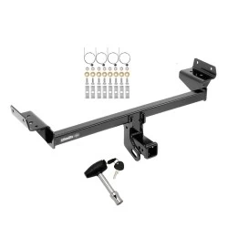 Trailer Tow Hitch For 15-24 Ford Edge 16-18 Lincoln MKX 19-23 Nautilus w/ Security Lock Pin Key