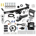 For 2005-2024 Nissan Frontier Trailer Hitch Tow PKG w/ Tekonsha Prodigy iD Bluetooth Wireless Brake Control + Plug & Play BC Adapter + 7-Way RV Wiring + 2" & 2-5/16" Ball & Drop Mount By Draw-Tite