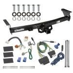 For 05-26 Nissan Frontier 09-12 Suzuki Equator Trailer Hitch Tow PKG w/ 5-Flat Wiring Harness By Draw-Tite