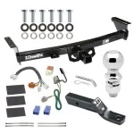 For 2005-2023 Nissan Frontier Trailer Hitch kit by: Draw-Tite For 2005-2023 Nissan Frontier Trailer Hitch Tow PKG w/ 4-Flat Wiring + Ball Mount w/ 2" Drop + 2-5/16" Ball By Draw-Tite