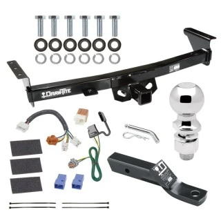 For 2005-2023 Nissan Frontier Trailer Hitch kit by: Draw-Tite For 2005-2023 Nissan Frontier Trailer Hitch Tow PKG w/ 4-Flat Wiring + Ball Mount w/ 2" Drop + 2-5/16" Ball By Draw-Tite
