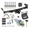 For 2005-2023 Nissan Frontier Trailer Hitch Tow PKG w/ 4-Flat Wiring + Starter Kit Ball Mount w/ 2" Drop & 1-7/8" Ball + Wiring Bracket + Hitch Lock + Hitch Cover By Draw-Tite