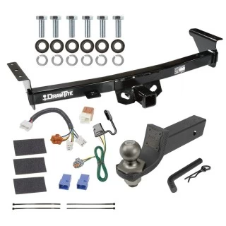 For 2005-2023 Nissan Frontier Trailer Hitch kit by: Draw-Tite For 2005-2023 Nissan Frontier Trailer Hitch Tow PKG w/ 4-Flat Wiring + Interlock Tactical Starter Kit w/ 2" Drop & 2" Ball By Draw-Tite