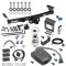 For 2005-2024 Nissan Frontier Trailer Hitch Tow PKG w/ 8K Round Bar Weight Distribution Hitch w/ 2-5/16" Ball + 2" Ball + Pin/Clip + Pro Series Pilot Brake Control + Plug & Play BC Adapter + 7-Way RV Wiring By Draw-Tite