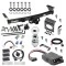 For 2005-2024 Nissan Frontier Trailer Hitch Tow PKG w/ 8K Round Bar Weight Distribution Hitch w/ 2-5/16" Ball + 2" Ball + Pin/Clip + Tekonsha Brakeman IV Brake Control + Plug & Play BC Adapter + 7-Way RV Wiring By Draw-Tite
