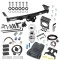 For 2005-2024 Nissan Frontier Trailer Hitch Tow PKG w/ 8K Round Bar Weight Distribution Hitch w/ 2-5/16" Ball + 2" Ball + Pin/Clip + Tekonsha Prodigy P3 Brake Control + Plug & Play BC Adapter + 7-Way RV Wiring By Draw-Tite