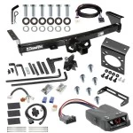 For 2005-2024 Nissan Frontier Trailer Hitch Tow PKG w/ 8K Round Bar Weight Distribution Hitch w/ 2-5/16" Ball + Pin/Clip + Tekonsha Brakeman IV Brake Control + Plug & Play BC Adapter + 7-Way RV Wiring By Draw-Tite For 2005-2024 Nissan Frontier Trailer Hitch Tow PKG w/ 8K Round Bar Weight Distribution Hitch w/ 2-5/16" Ball + Pin/Clip + Tekonsha Brakeman IV Brake Control + Plug & Play BC Adapter + 7-Way RV Wiring By Draw-Tite