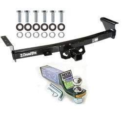 For 05-26 Nissan Frontier 09-12 Suzuki Equator Trailer Hitch Tow PKG w/ Starter Kit Ball Mount w/ 2" Drop & 1-7/8" Ball By Draw-Tite