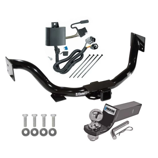 Trailer Tow Hitch For 07-09 KIA Sorento All Models Complete Package w/ Wiring and 2" Ball