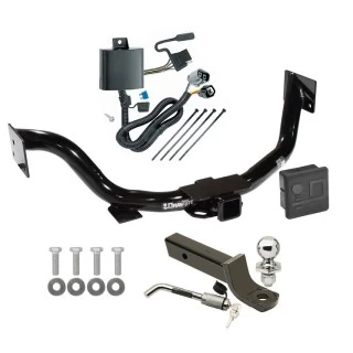 Trailer Tow Hitch For 07-09 KIA Sorento All Models Deluxe Package Wiring 2" Ball Mount and Lock