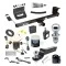 For 2011-2016 Chrysler Town & Country Trailer Hitch Tow PKG w/ 4-Flat Wiring + Starter Kit Ball Mount w/ 2" Drop & 2" Ball + 1-7/8" Ball + Wiring Bracket + Dual Hitch & Coupler Locks + Hitch Cover + Wiring Tester + Ball Lube +El