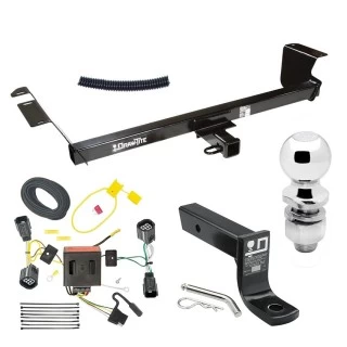 For 2011-2016 Chrysler Town & Country Trailer Hitch kit by: Draw-Tite For 2011-2016 Chrysler Town & Country Trailer Hitch Tow PKG w/ 4-Flat Wiring + Ball Mount w/ 4" Drop + 2" Ball By Draw-Tite