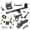 For 2008-2010 Chrysler Town & Country Trailer Hitch Tow PKG w/ 4-Flat Wiring + Interlock Tactical Starter Kit w/ 2" Drop & 2" Ball + Tactical Hook & Shackle Mount + Tactical Dogbone Lock + Wiring Bracket By Draw-Tite