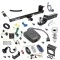 For 2008-2010 Dodge Grand Caravan Trailer Hitch Tow PKG w/ Pro Series Pilot Brake Control + Generic BC Wiring Adapter + 7-Way RV Wiring + 2" & 2-5/16" Ball & Drop Mount By Draw-Tite